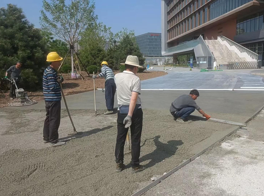 深圳透水混凝土施工